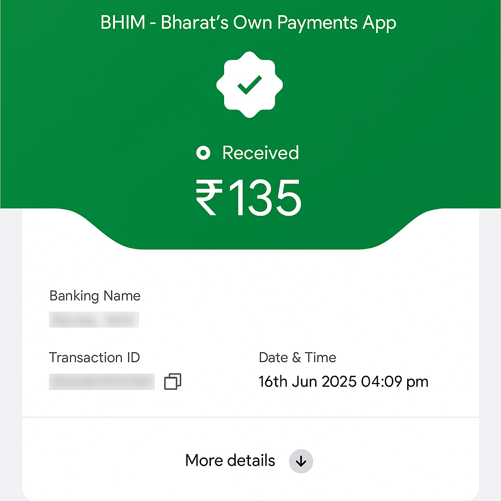 Payment 16