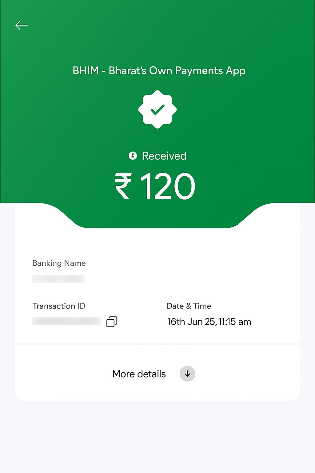 Payment 19